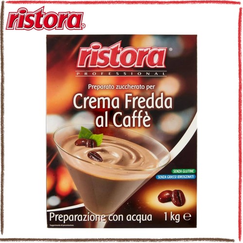 Crema caffè fredda preparato - crema,