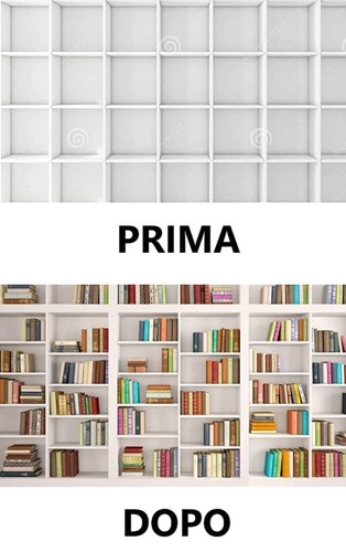 Libri veri decorazione e - da,