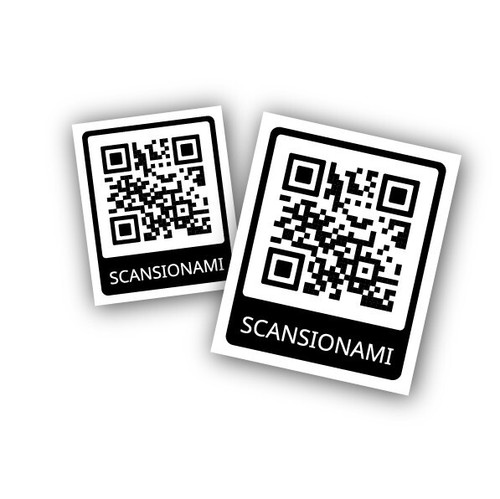 Kit adesivi qrcode per - adesivi,