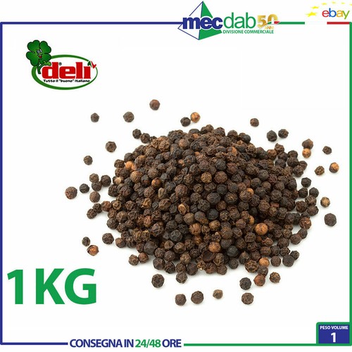 Pepe nero grani interi kg - pepe,