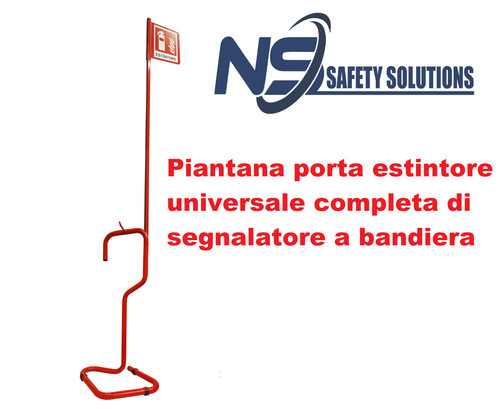 Piantana porta estintore con - piantana,
